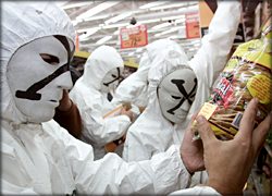 Mexican Greenpeace activists