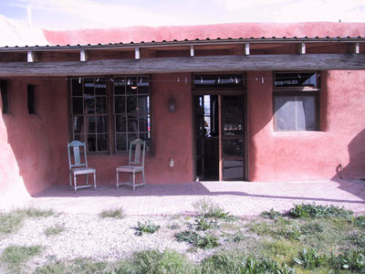 Strawbale house in Marathon, Texas