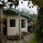 Image of the back yard of Eve's Garden Bed & Breakfast