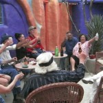Toasting the Happpiest of Hours in Eve's Garden Covered CourtyardFolks from Costa Rica, Czechoslovakia, Russia, and Chicago! in the same evening. HAPPY Happy Hour!