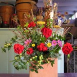 You can enjoy the beauty of this dried mixed with fresh arrangement for weeks! You can enjoy the beauty of this dried mixed with fresh arrangement for weeks!