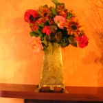 Kate was the florist for the Gage Hotel for four years. This was one of the arrangements made for their lobby. Kate was the florist for the Gage Hotel for four years. This was one of the arrangements made for their lobby.