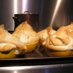 Baked Grapefruit with Meringue